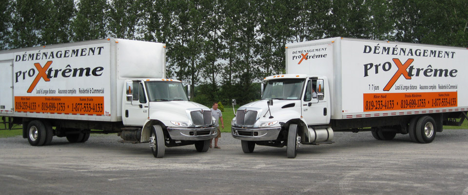 Demenageur a Sherbrooke - Demenagement extreme